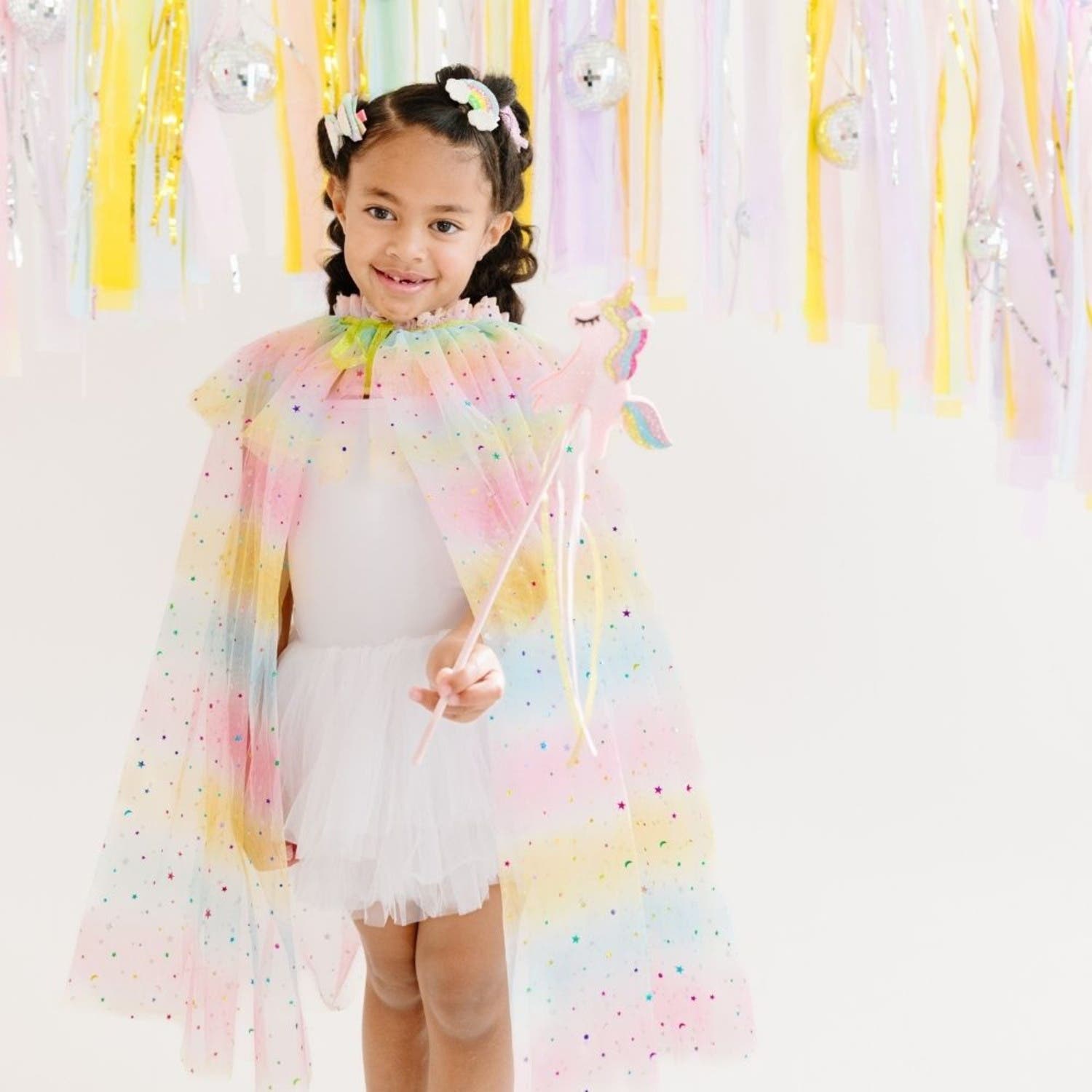 Sweet Wink Pastel Unicorn Cape | Nordstrom