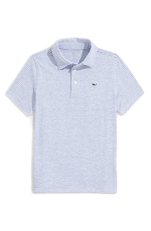 Kids' Bradley Stripe Stretch Polo (Big Kid)