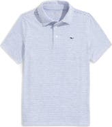 vineyard vines Kids' Bradley Stripe Stretch Polo