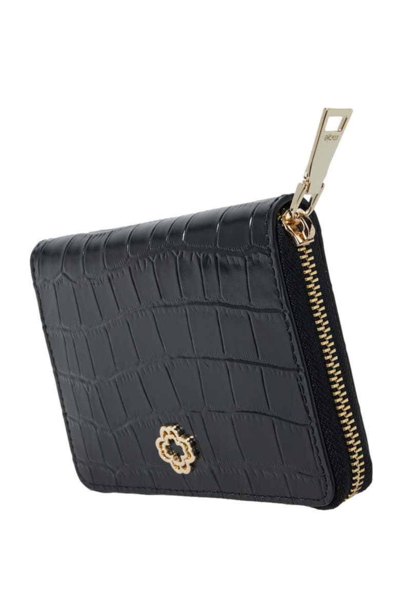 maje Leather wallet, Alternate, color, 