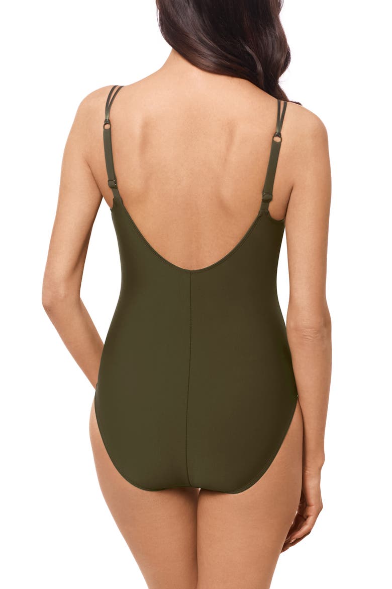 Moonstone Cady One-Piece Swimsuit, Alternate, color, BAMBOO