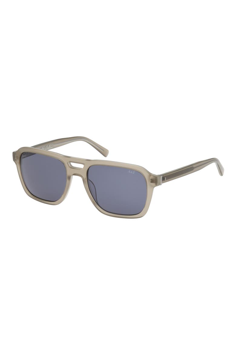 55mm Navigator Sunglasses, Alternate, color, BEIGE/ OTHER / SMOKE