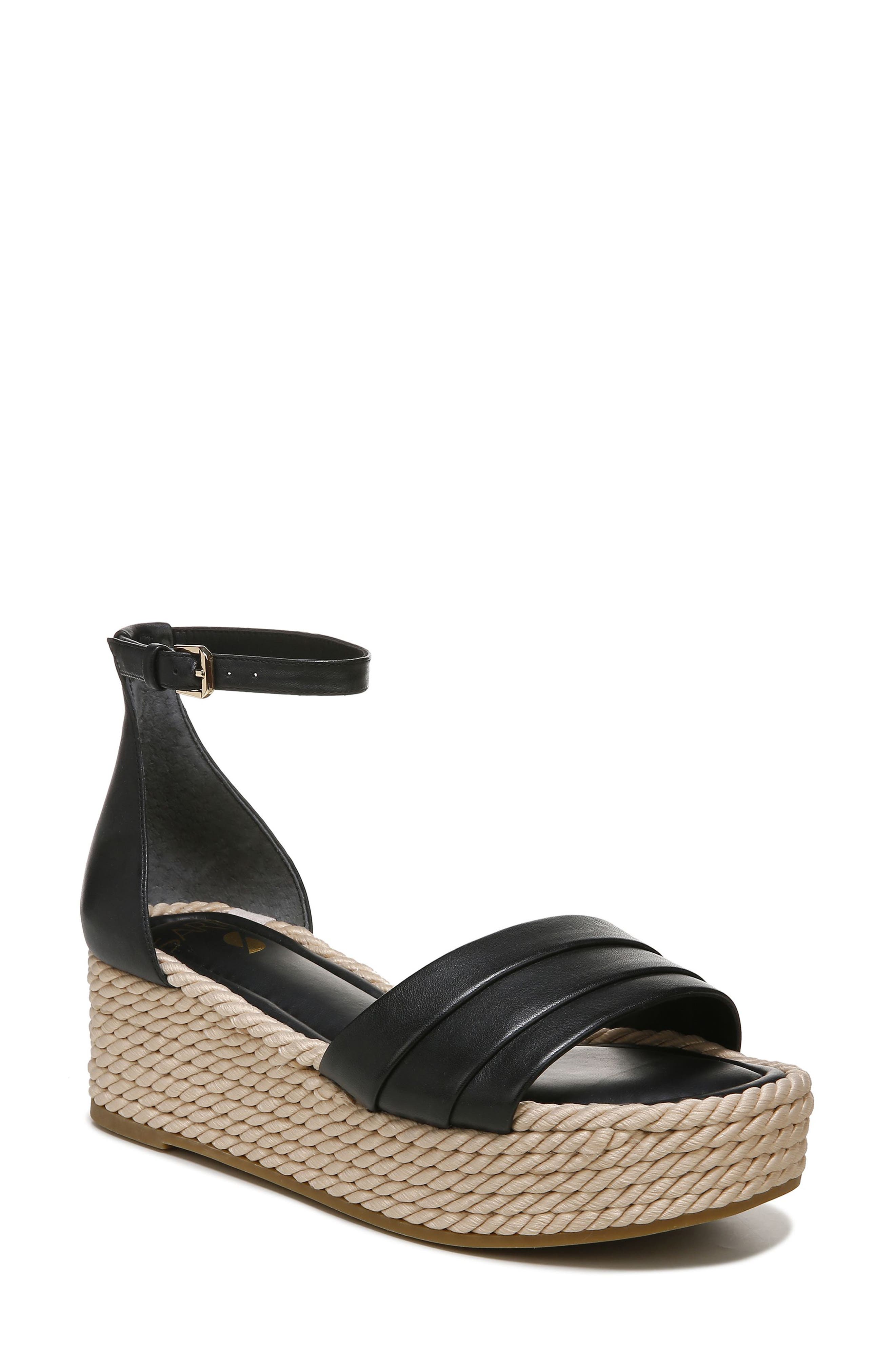 SARTO by Franco Sarto A-Via Espadrille Platform Wedge Sandal, Main, color, 