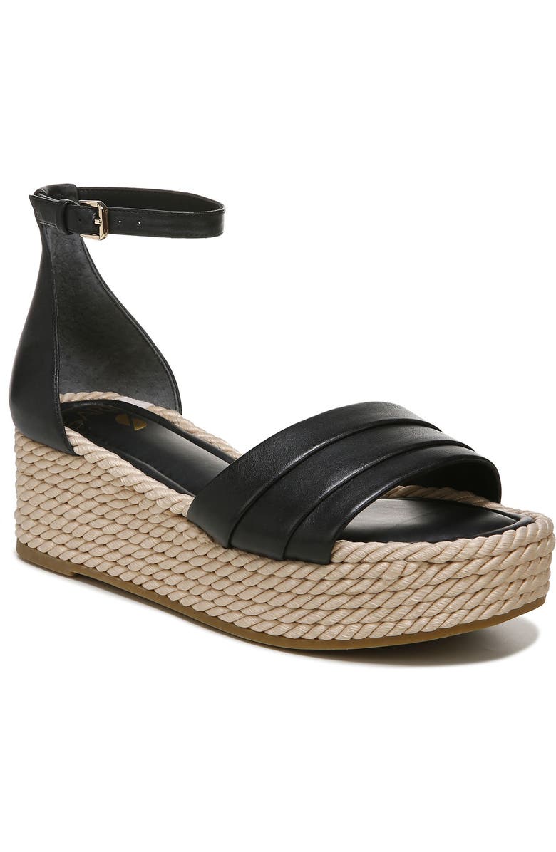 SARTO by Franco Sarto A-Via Espadrille Platform Wedge Sandal, Main, color,