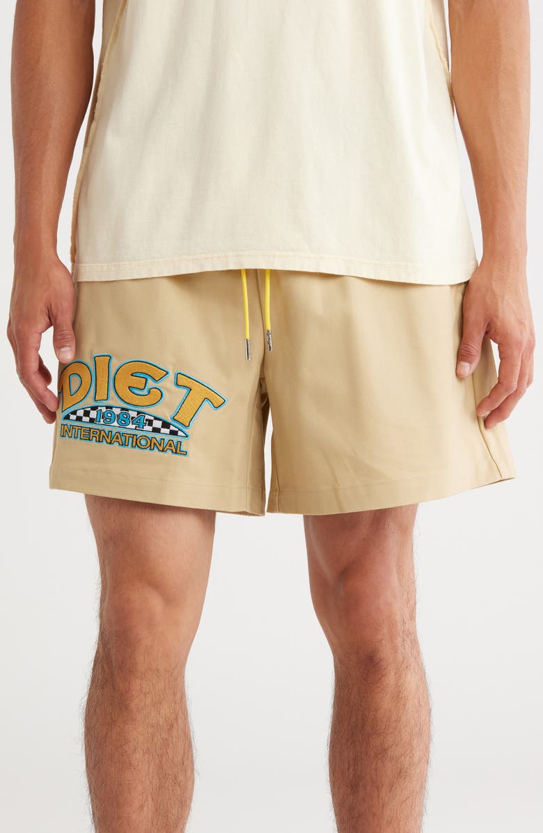 DIET STARTS MONDAY 84 International Shorts, Main, color, Tan