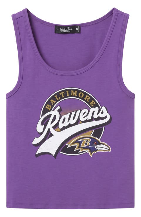 Baltimore Ravens Cropped Graphic Tank