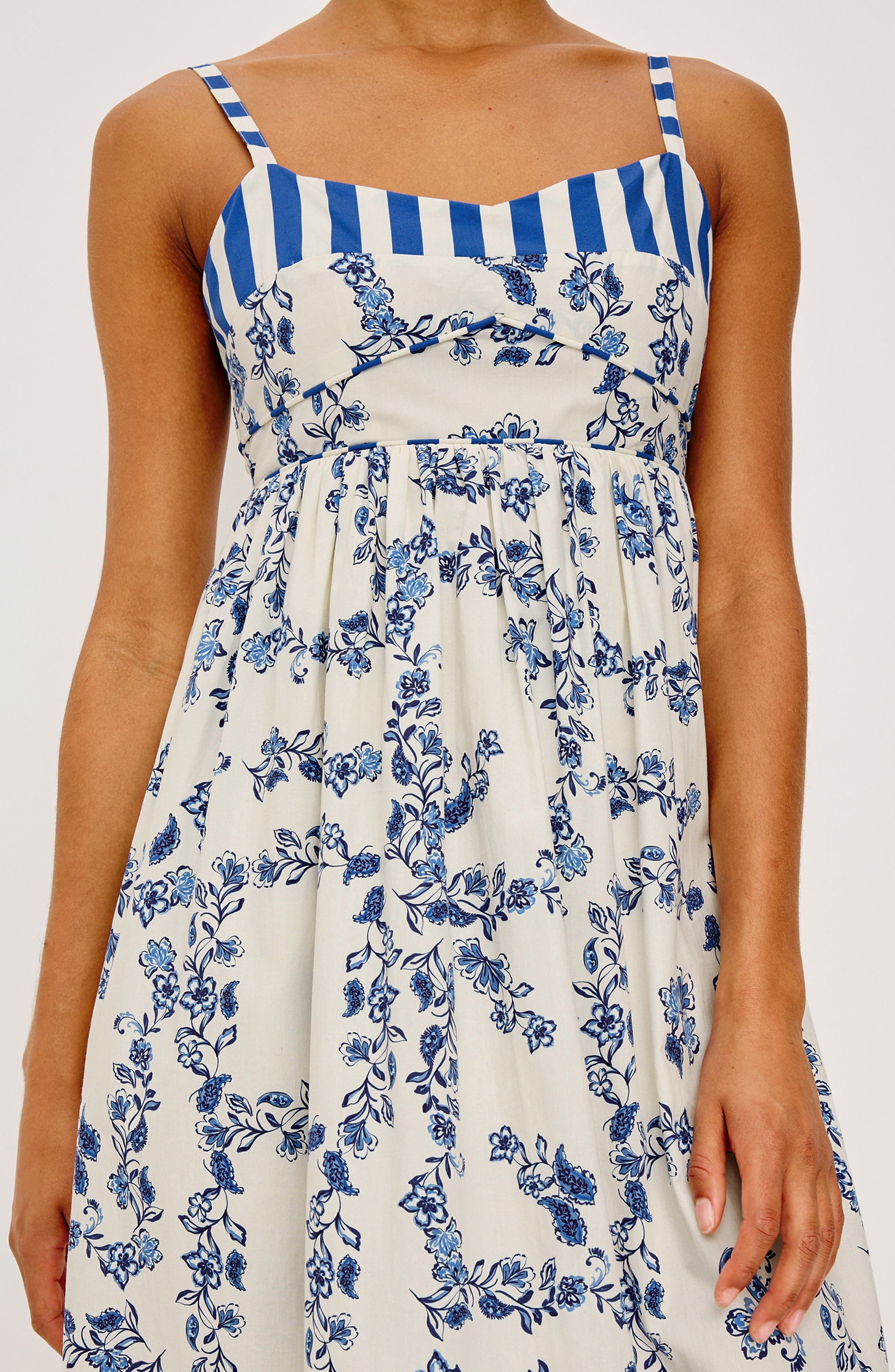 Rails Lexie Floral Border Print Cotton Dress (Women) | Nordstrom