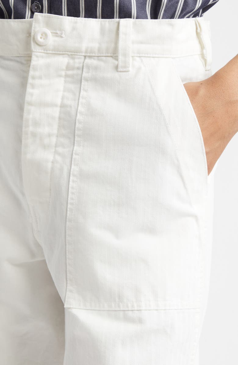 Nili Lotan Earl Ankle Straight Leg Pants, Alternate, color, Vintage Cream