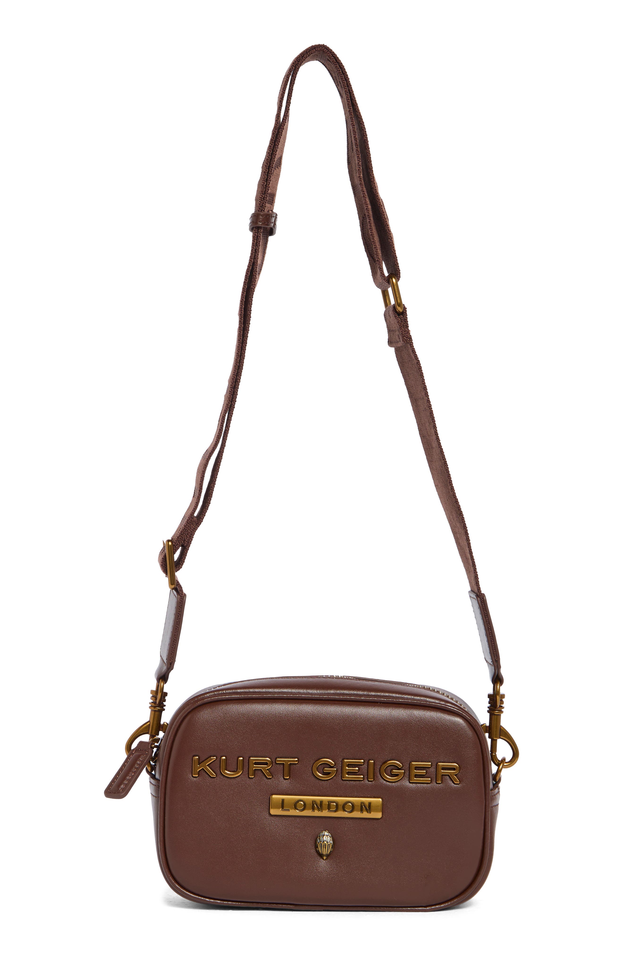 Kurt Geiger London Angel Logo Leather Camera Bag (Women) | Nordstromrack