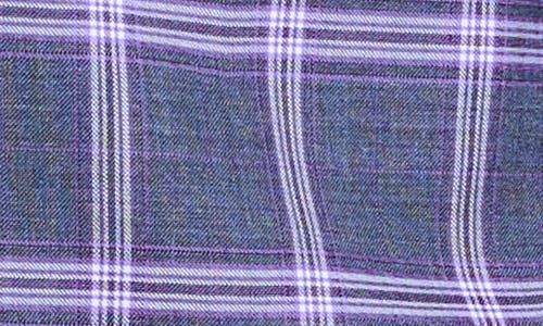 Savile Row Co Savoy Plaid Peak Lapel Blazer
