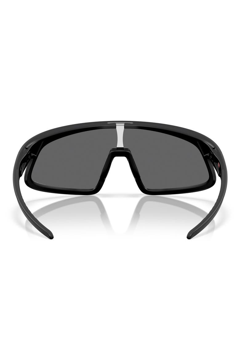 RSLV 149mm Prizm Polarized Shield Sunglasses, Alternate, color, MATTE BLACK
