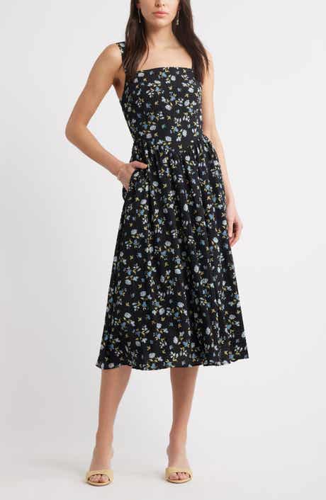 Chelsea28 Floral Sleeveless Fit & Flare Sundress