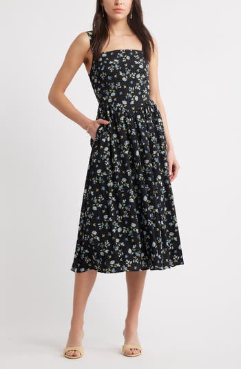 ★【フレア ドレス】Floral Sleeveless Fit Flare Chelsea28 Floral Sleeveless Fit & Flare Sundress | Nordstrom