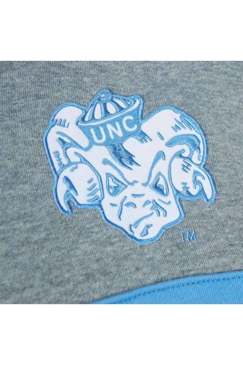 Men's Mitchell & Ness Navy North Carolina Tar Heels Head Coach Pullover Hoodie, Alternate, color, Navy