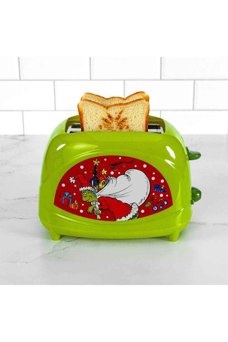 Grinch 2-slice Toaster, Alternate, color, None