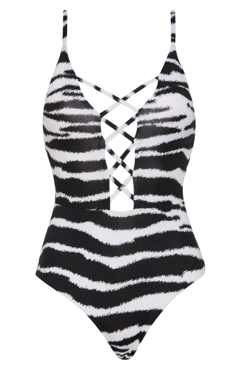 Dippin Daisys Bliss One-Piece Swimsuit, Alternate, color, Wild Ways