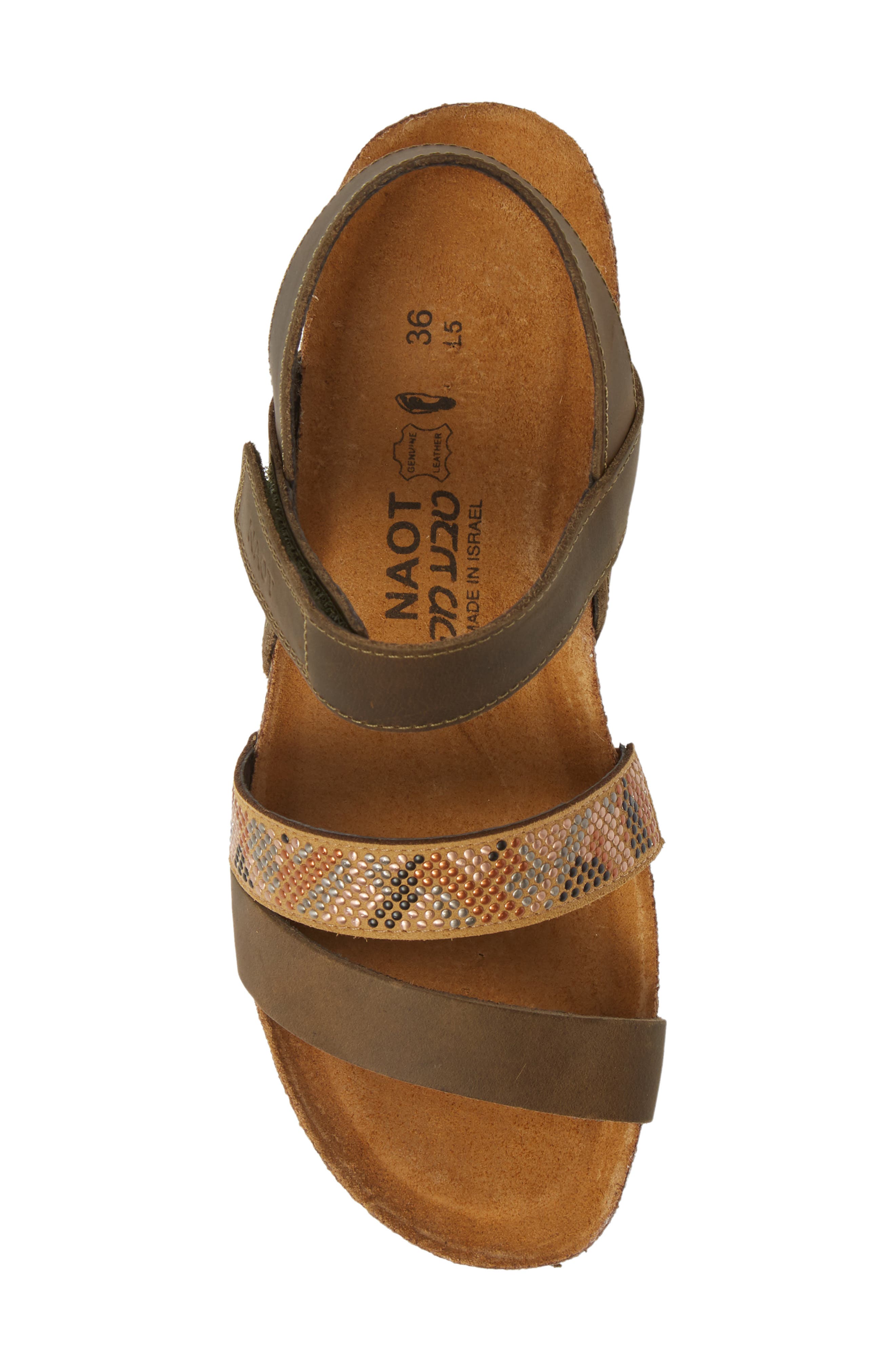Gwyneth Sandal, Alternate, color, VINTAGE PINE/ CAMEL