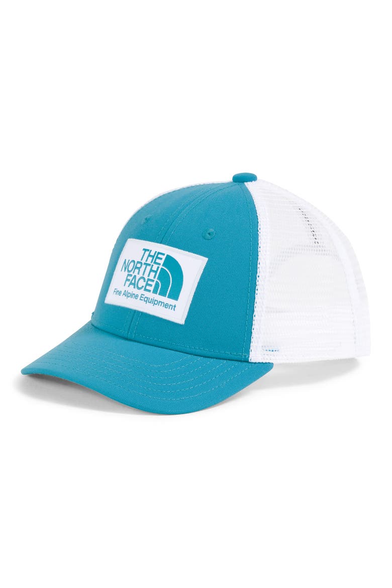 Kids' Mudder Trucker Hat, Main, color, MERIDIAN BLUE