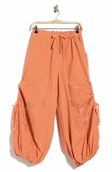 Wild Bloom Embroidered Pants
