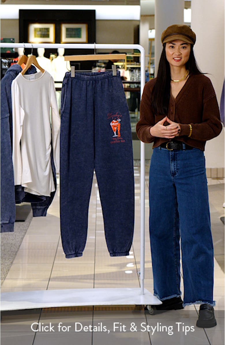 Lover Boy Kimmy Cotton Blend Sweatpants, sales video thumbnail