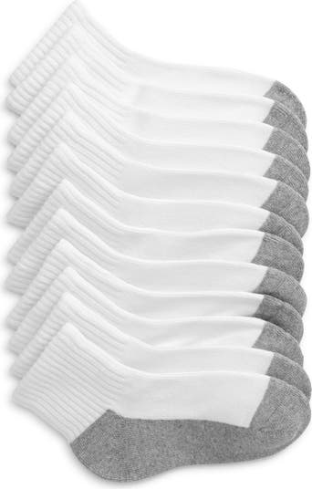 Kids' 6-Pack Active Quarter Socks