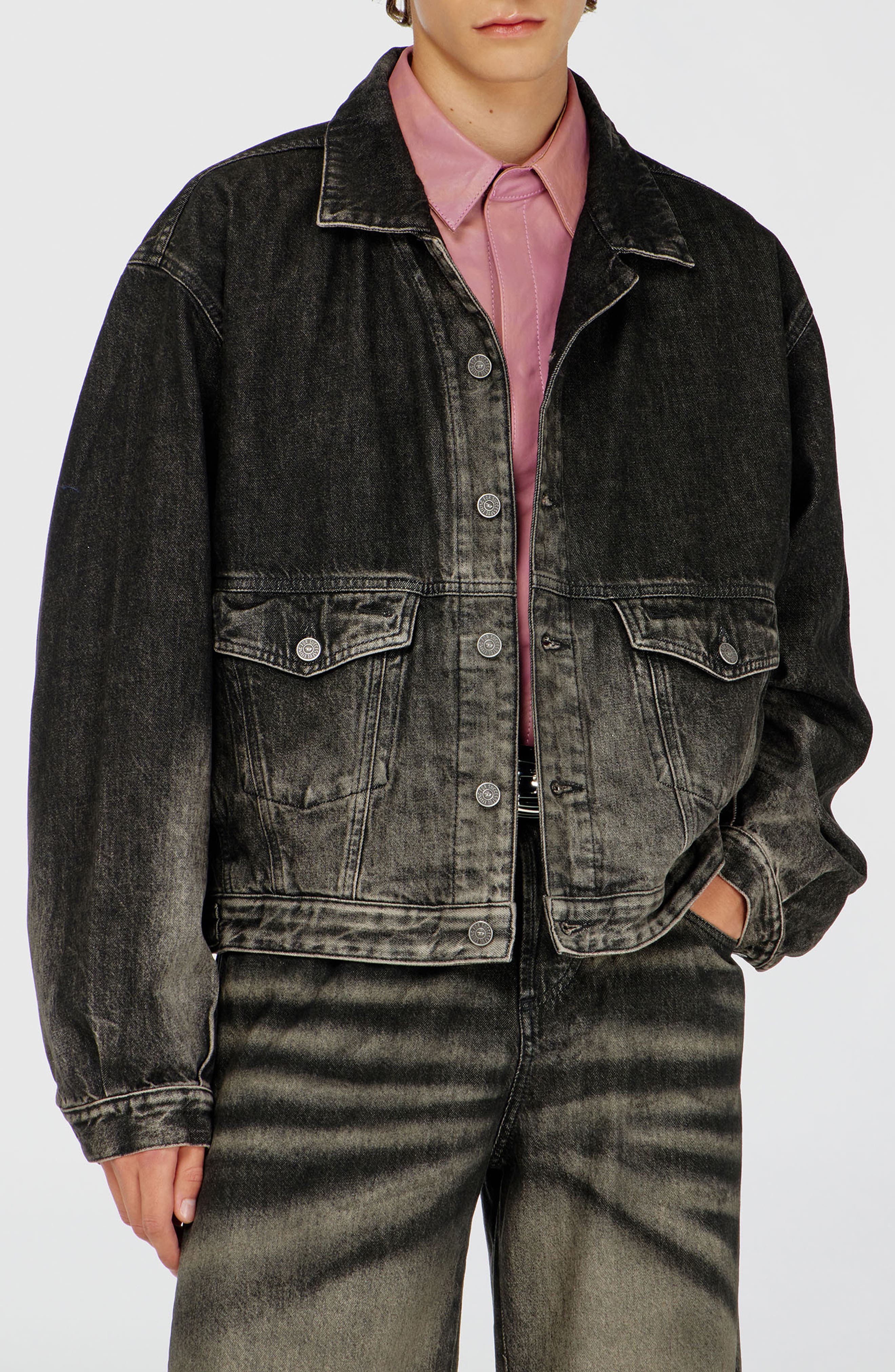 selected BLACK/DENIM