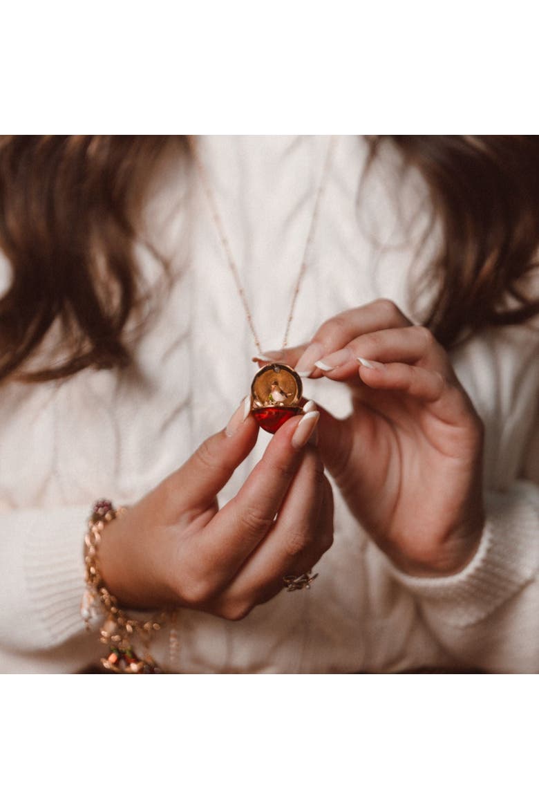 Robin Egg Locket, Alternate, color, Robin Egg