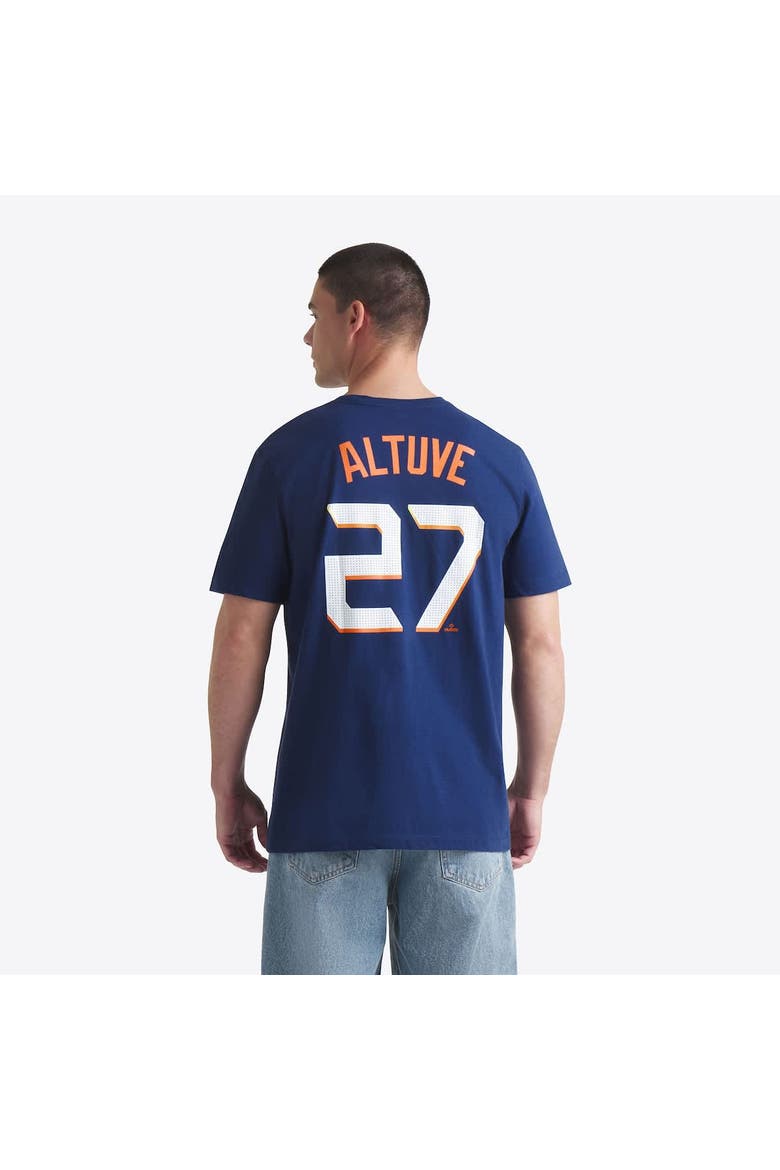 Men's Nike Jose Altuve Navy Houston Astros 2025 City Connect Fuse Name & Number T-Shirt, Alternate, color, Navy