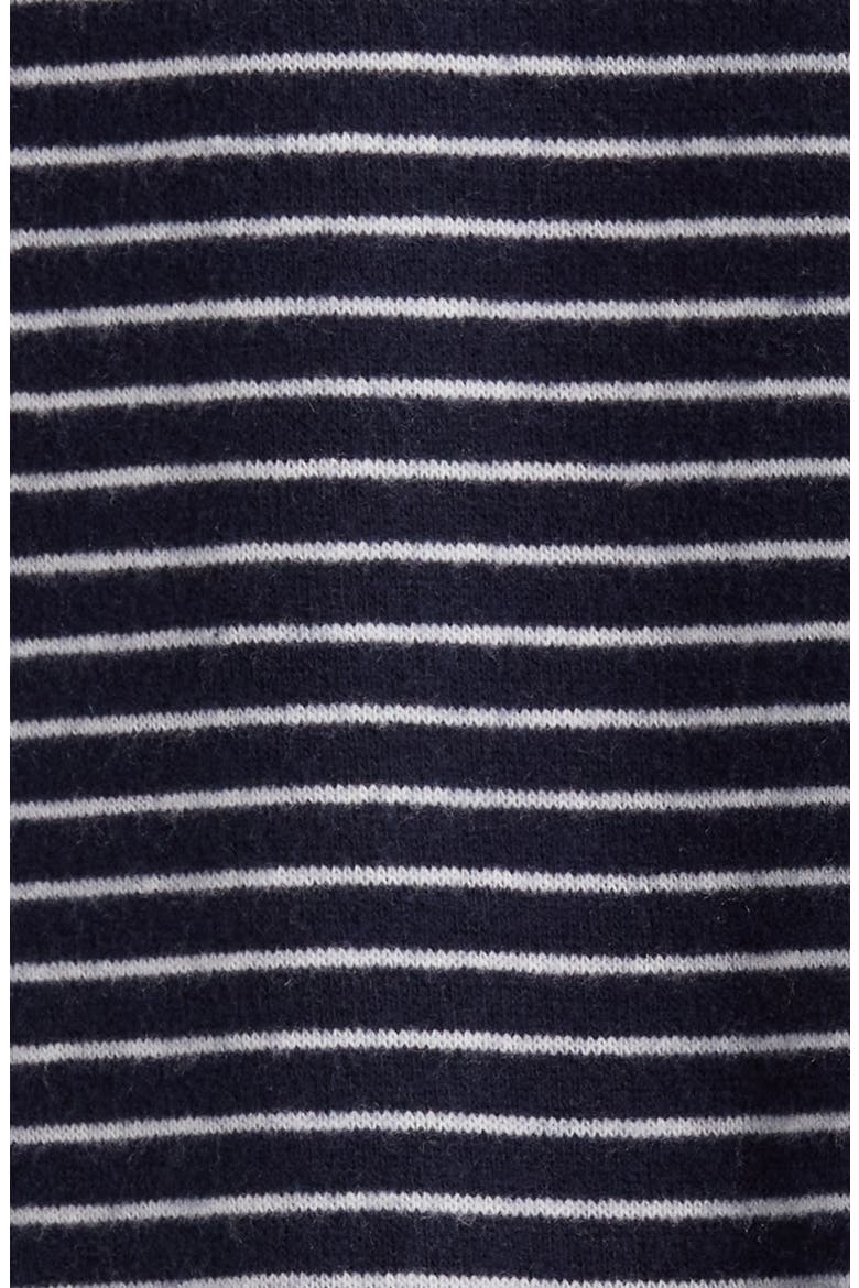 Mae Striped Cardigan, Alternate, color, NAVY/WHITE