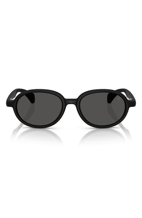 51mm Oval Sunglasses