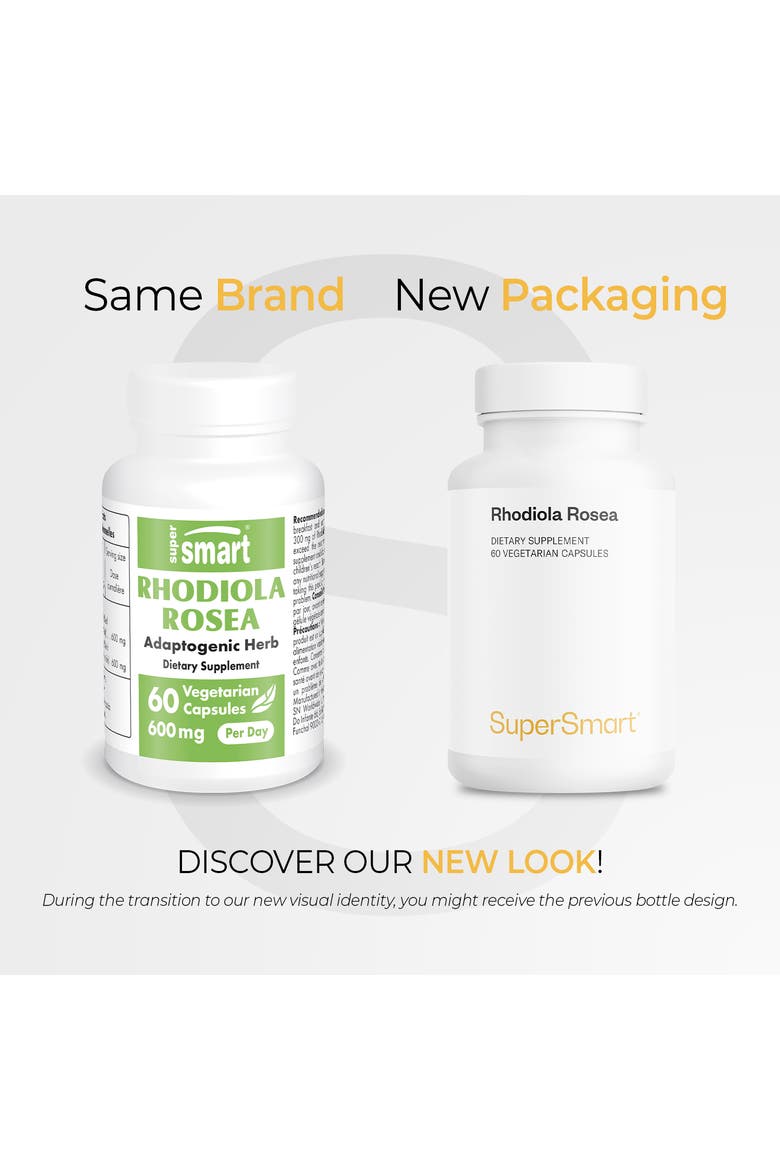 Rhodiola Rosea 600mg per Day, Alternate, color, None