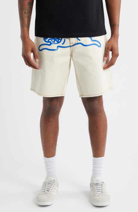 ICECREAM Cream Jean Strawberry Fit Denim Shorts