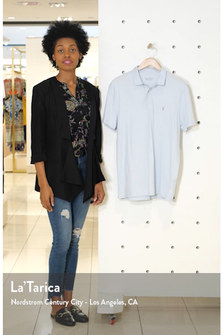 Brace Slim Fit Solid Polo video