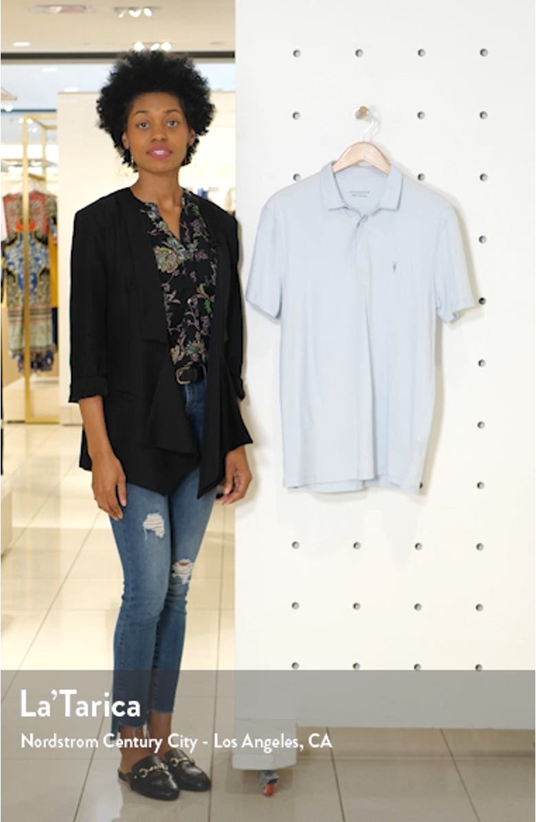 Brace Slim Fit Solid Polo, sales video thumbnail