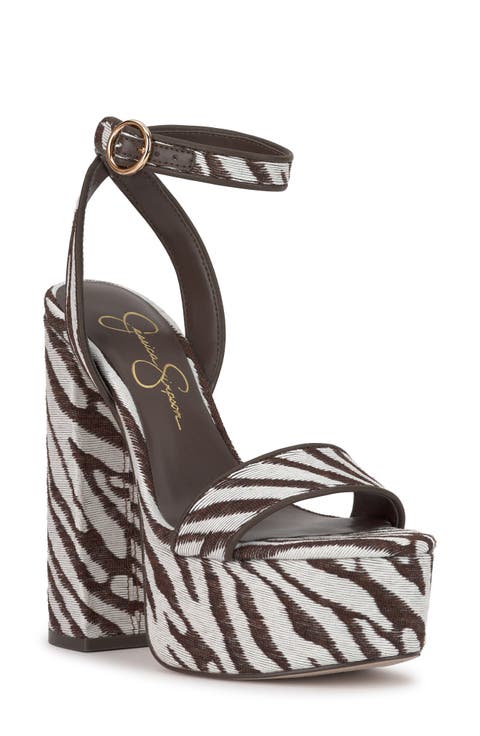 Axtyn Ankle Strap Platform Sandal (Women)