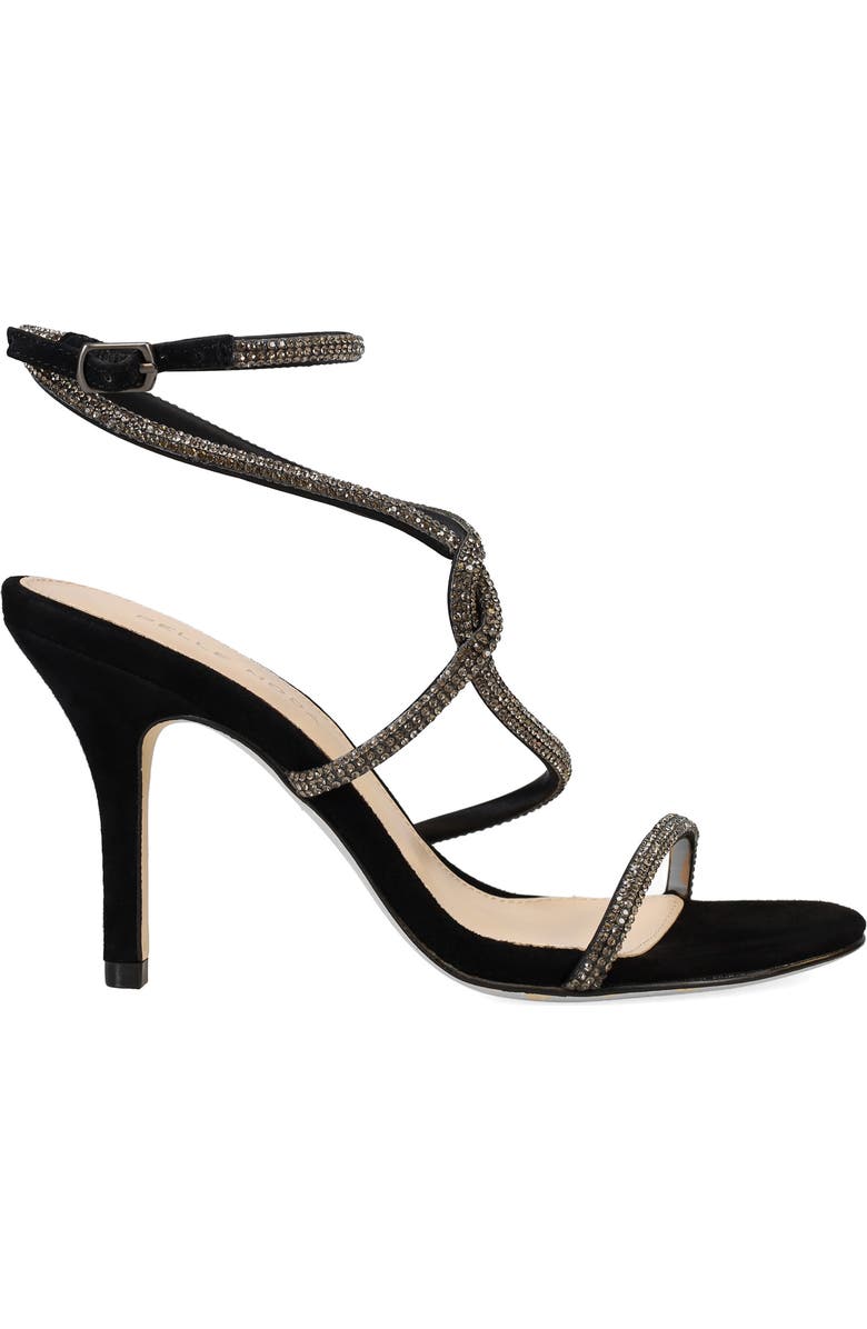 Pelle Moda Kaleah Crystal Strappy Sandal, Alternate, color,
