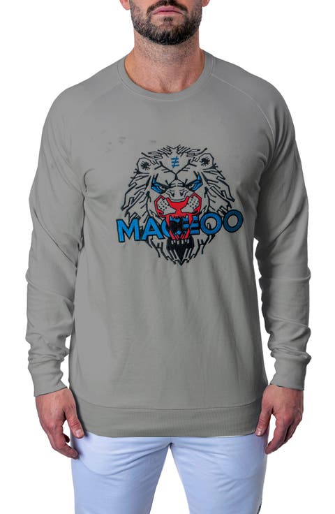 Majestic Stretch Cotton Sweatshirt