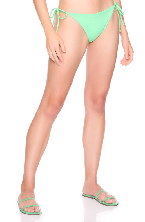 Susana Monaco String Tie Bikini Bottoms In Green