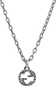 Gucci Interlocking G Pendant Necklace