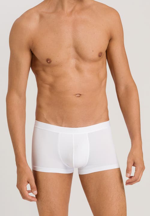 Hanro Micro Touch Boxer Brief In White