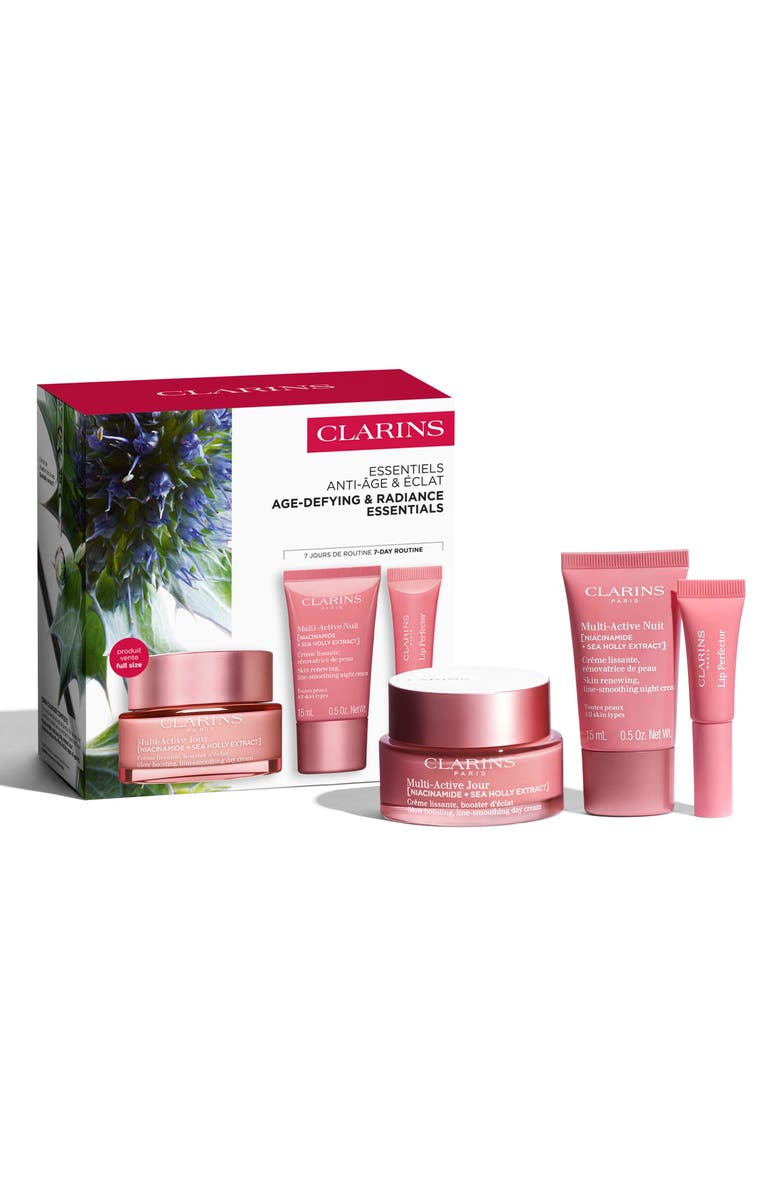 Clarins Multi-Active Skin Care Starter Set (Limited Edition) $96 Value, Main, color, 