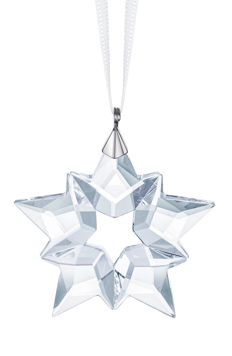Swarovski Little Star Crystal Ornament, Main, color, 