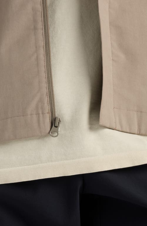 New Balance Water Repellent Cotton Blend Twill Coach's Jacket