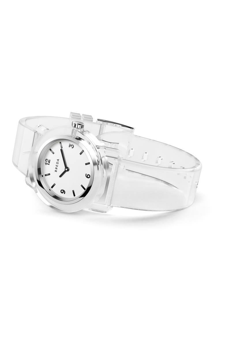 Play Recycled Plastic Watch, 35mm, Alternate, color, CRYSTAL