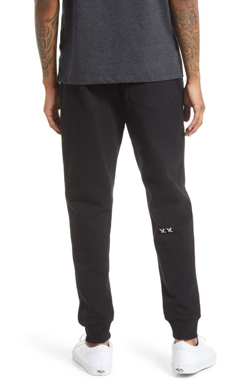 Cult Of Individuality Zip Pocket Sweatpants In Black