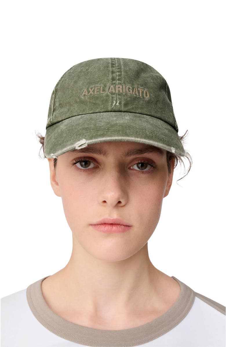 Axel Arigato AA Logo Cap, Alternate, color, Green