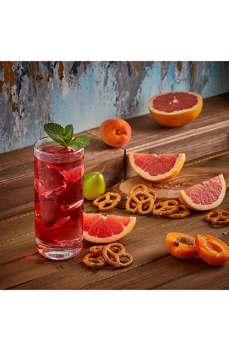 JoyJolt Faye Crystal Highball Drinking Glasses - Set of 12, Alternate, color, Clear