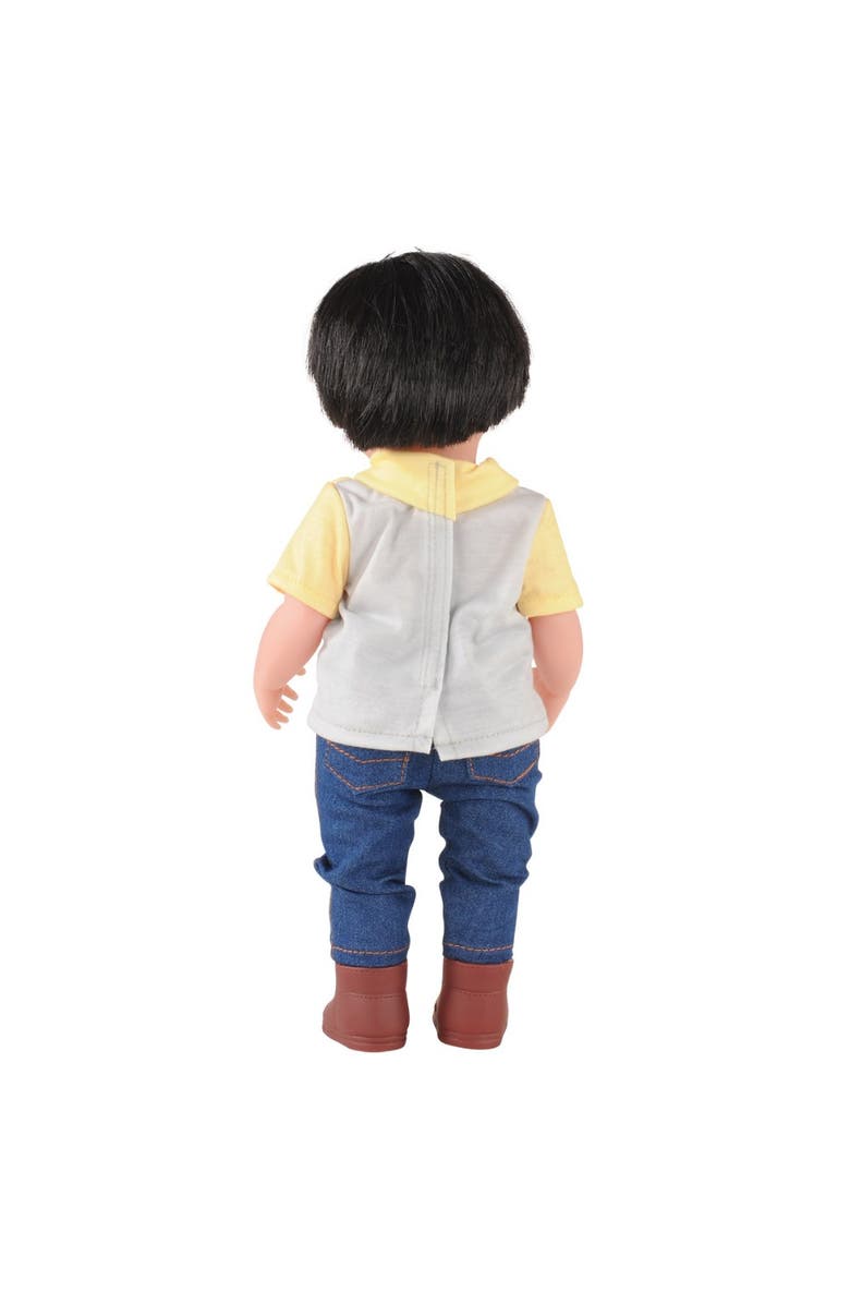 Kaplan Early Learning Company 13" Multiethnic Doll - Asian Boy, Alternate, color, Multicolored