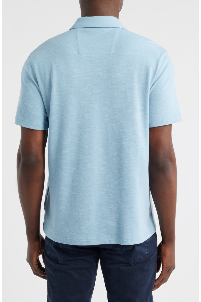 Quarter Zip Polo, Alternate, color, ETHER