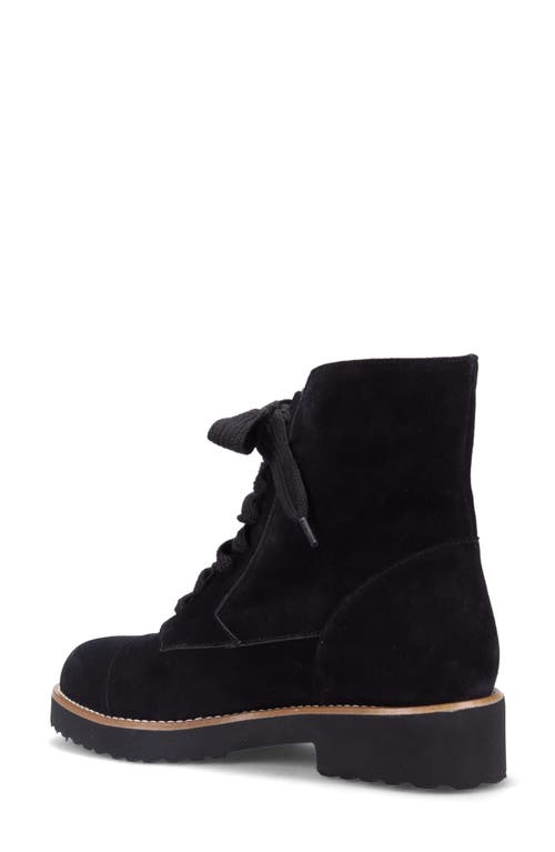 Ron White Tara Water Resistant Lace-up Bootie In Black